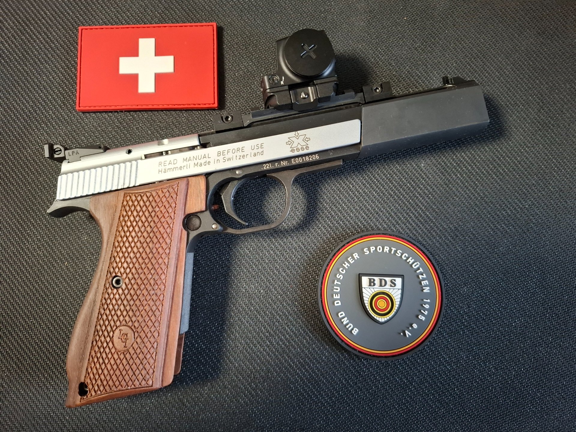 Hämmerli X-esse Sport. 22lr Rink Griffschalen – Bild 3