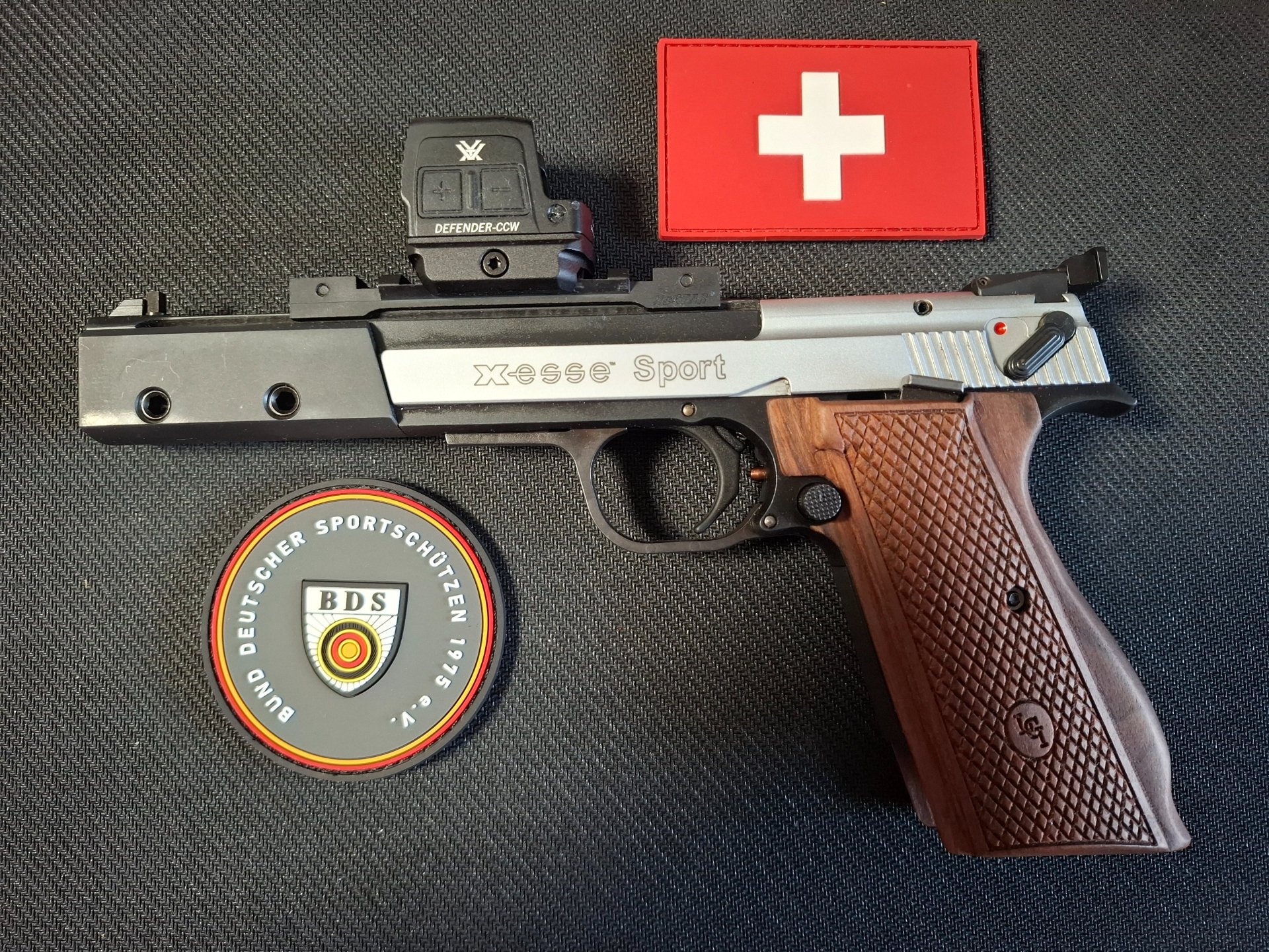 Hämmerli X-esse Sport. 22lr Rink Griffschalen – Bild 2