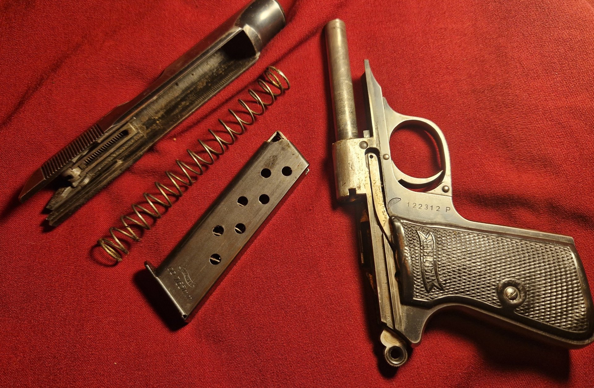 Walther PP , Zella Mehlis - Fertigung, Originalzustand – Bild 4