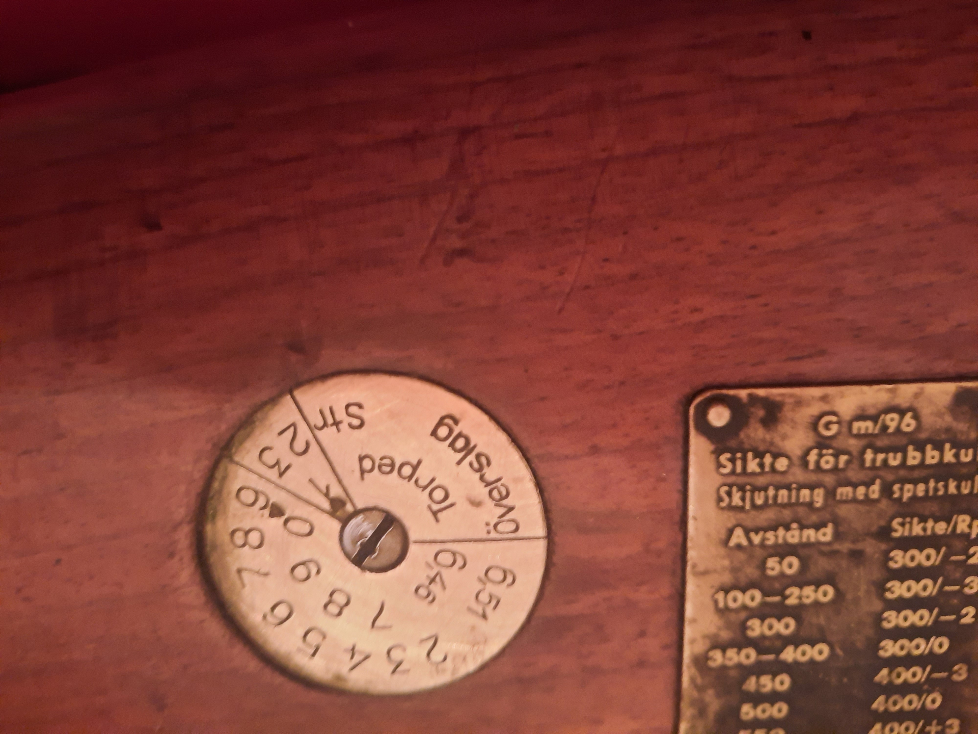 Schwede M96 Carl Gustafs 1909 mit Söderin Diopter – Bild 5