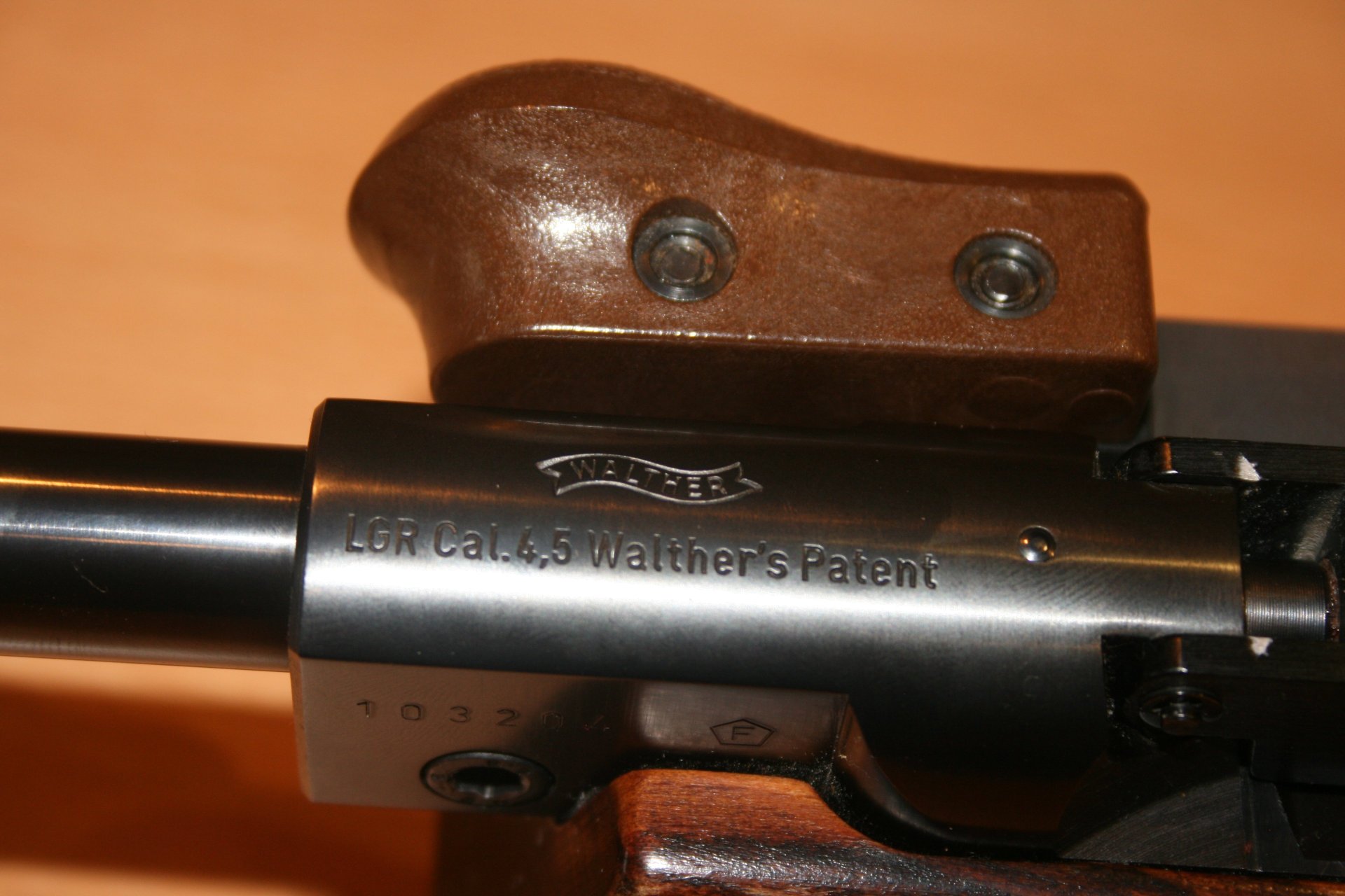 Walther LGR Matchluftgewehr – 4,5 mm – Bastler / Ersatzteilspender – Defekt – Bild 2