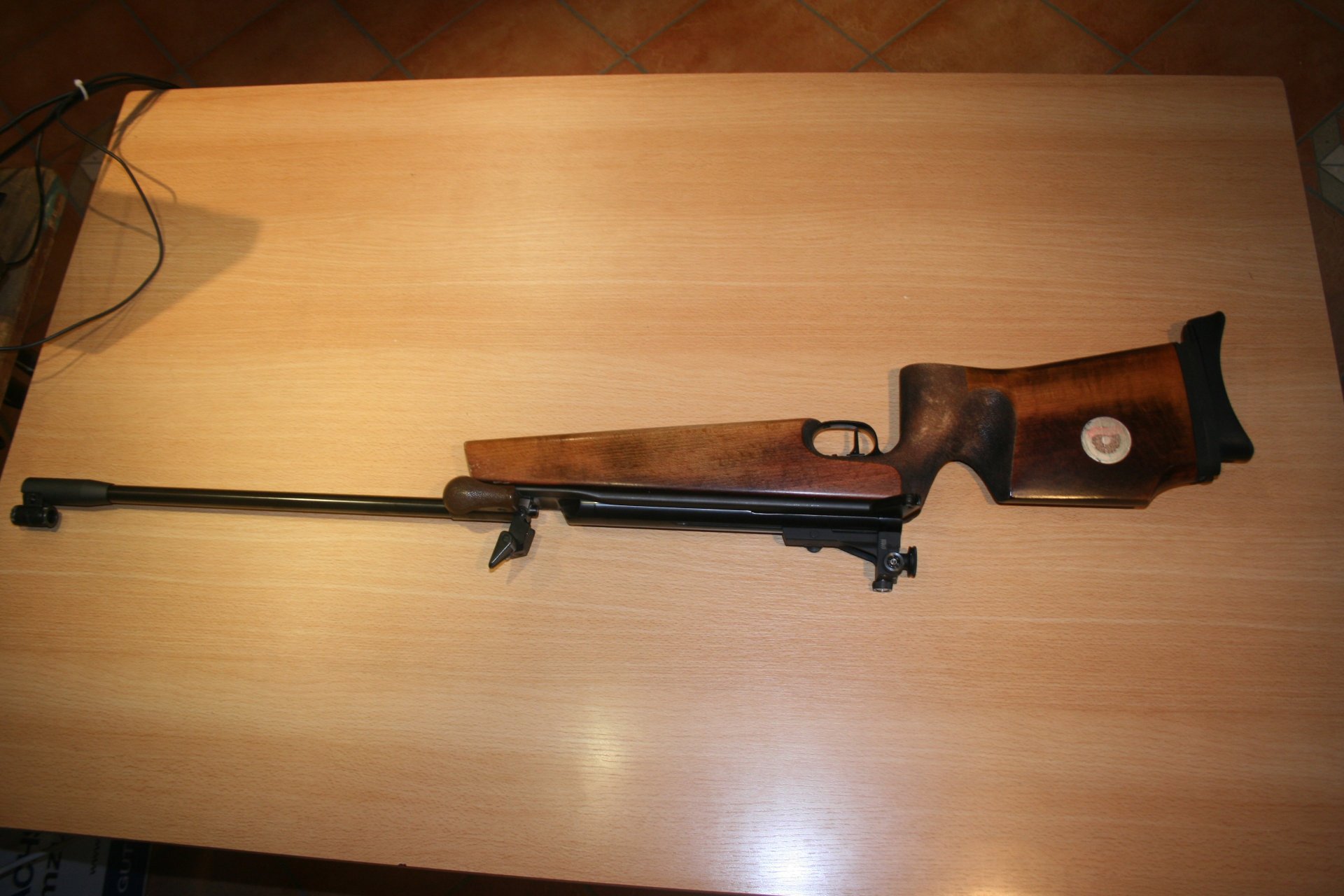 Walther LGR Matchluftgewehr – 4,5 mm – Bastler / Ersatzteilspender – Defekt – Bild 3