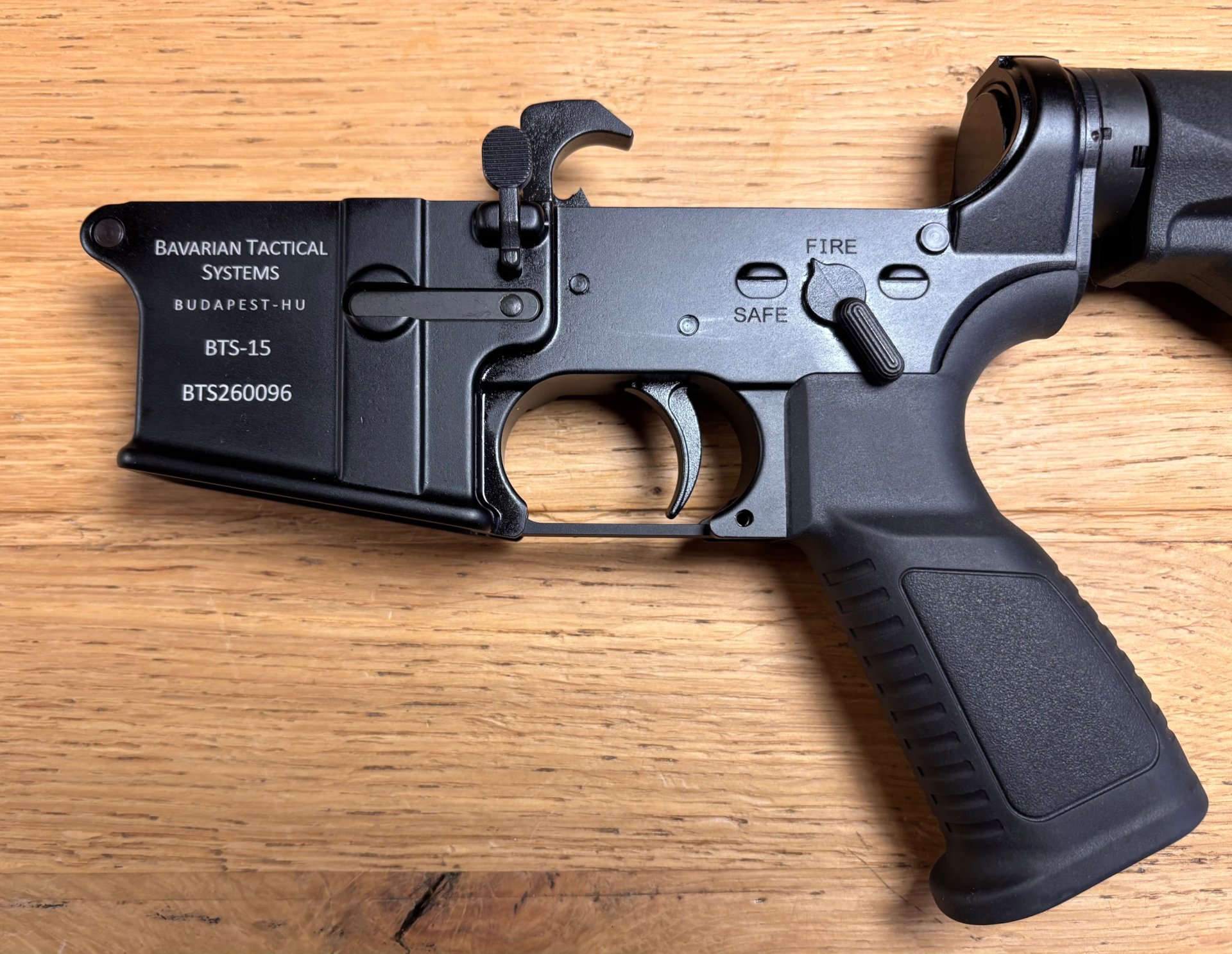 AR15 Lower komplett von BTS Bavarian Tactical System inkl. Magpul Schaft – Bild 2