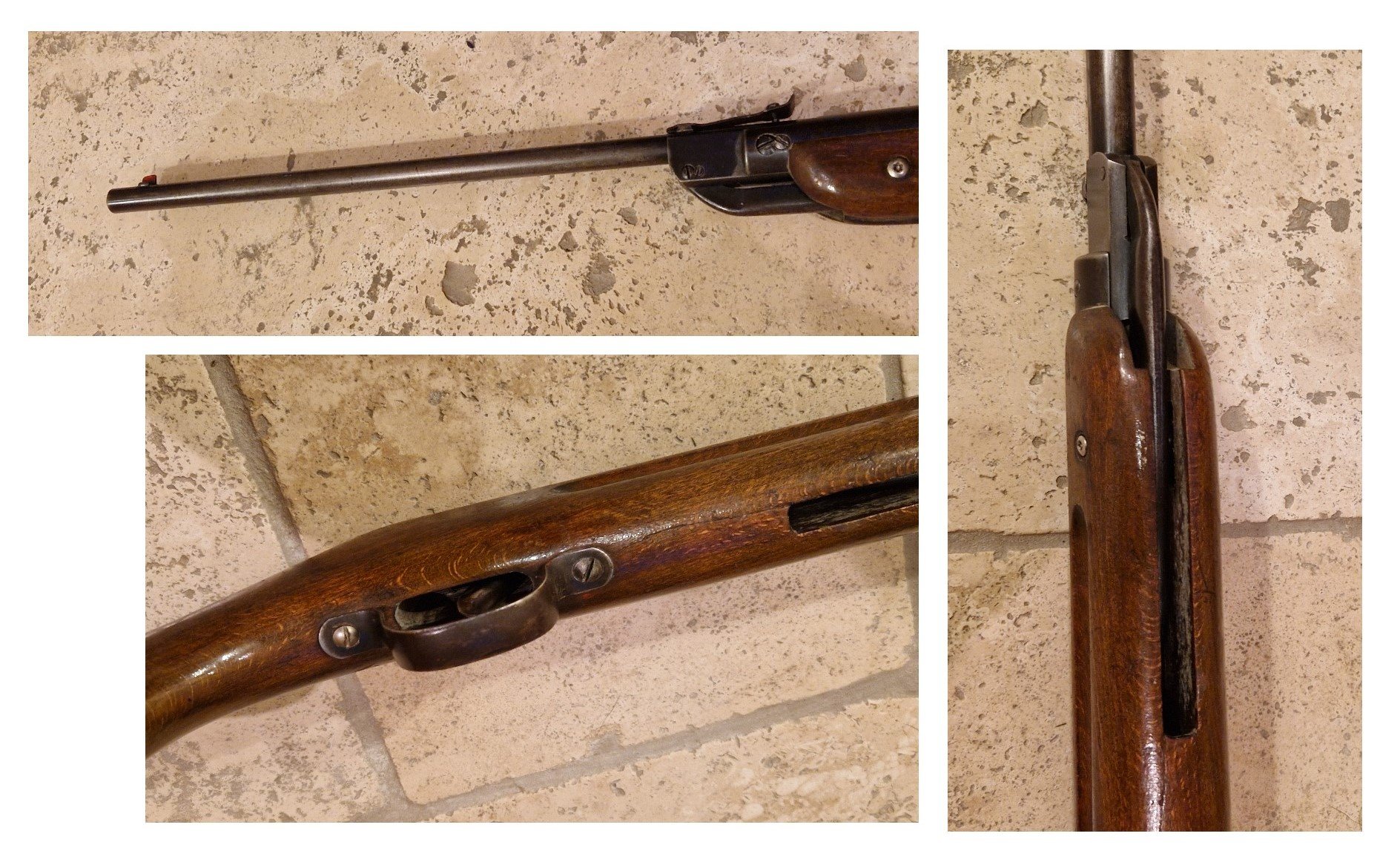 Jung Roland Luftgewehr, Kal. 4,5 m (.177), 1950er Jahre, guter Zustand – Bild 3