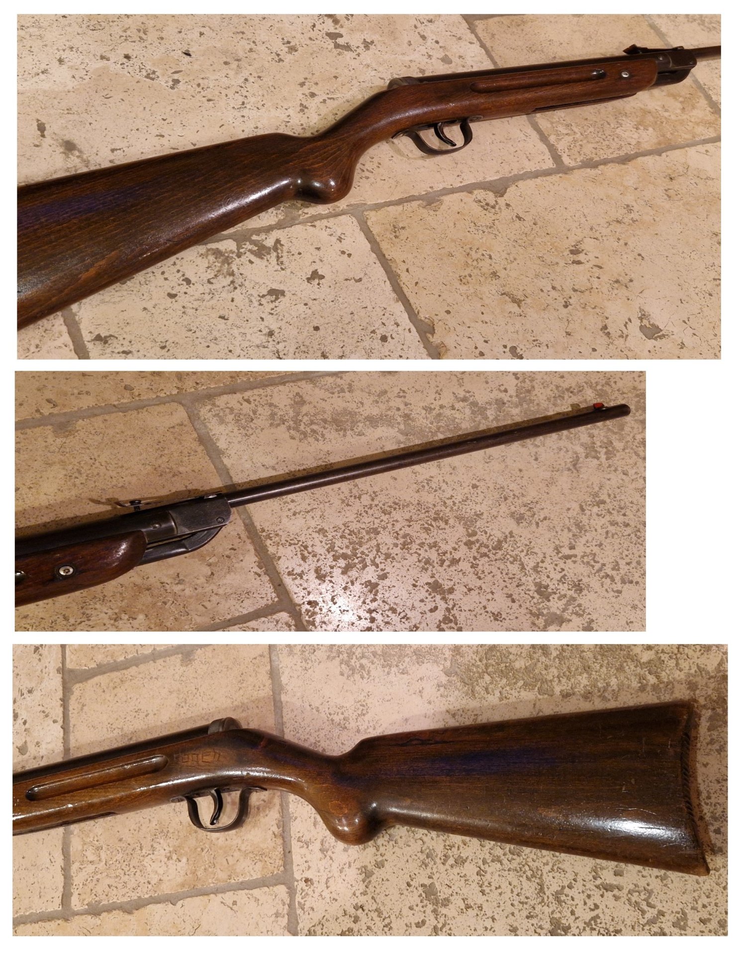 Jung Roland Luftgewehr, Kal. 4,5 m (.177), 1950er Jahre, guter Zustand – Bild 2
