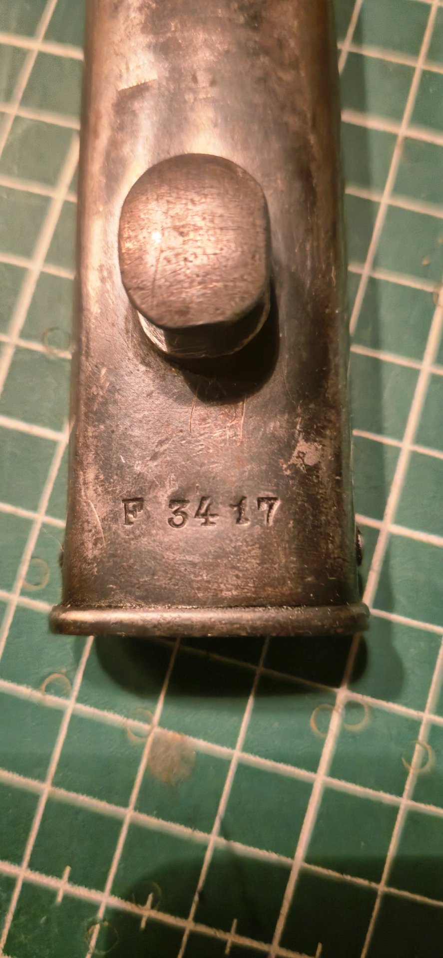 Historisches Bajonett Modelo Argentino 1909 – Weyersberg Kirschbaum Solingen mit Scheide – Bild 6