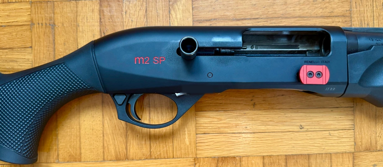 Benelli M2 SP Selbstladeflinte, Kal. [12/76], mit Magazinverlängerung und Zubehör – Bild 4