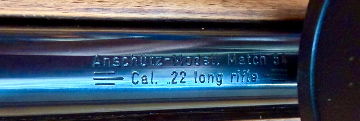 Anschütz Match 54 Kleinkaliberbüchse .22 lr mit Zielfernrohr 4-16x und Schaftkappe – Bild 3