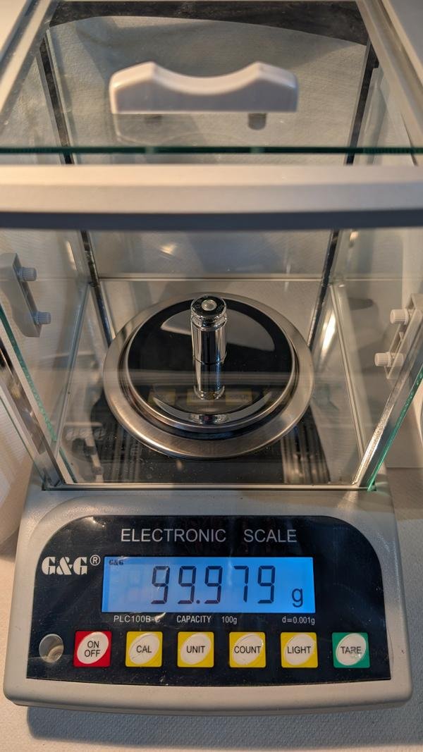 Feinwaage / elektronische Waage 100g – Bild 1