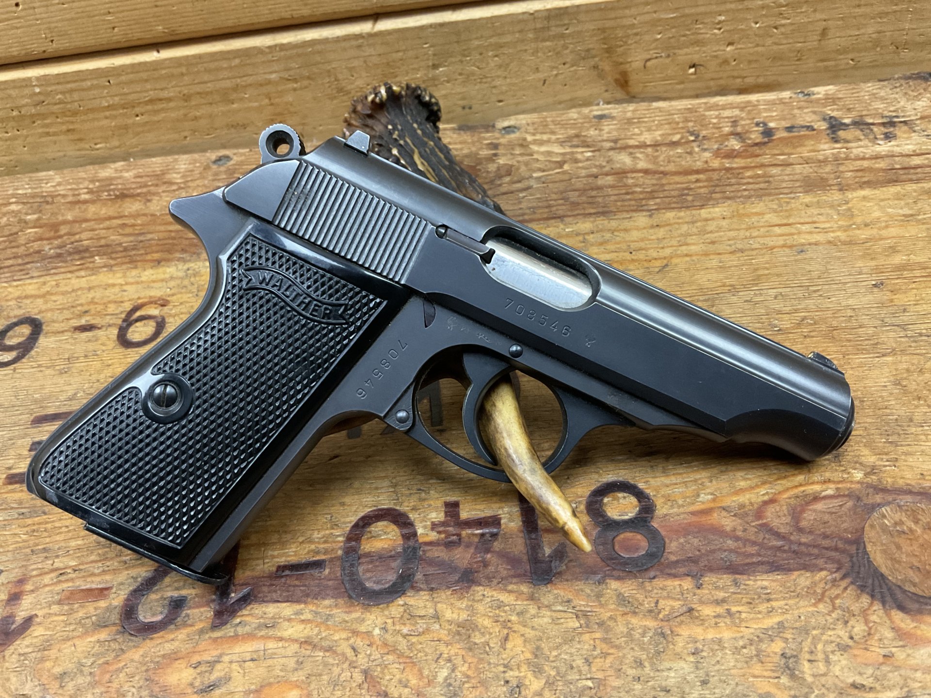 SLP Walther Mod. PP Kal.7,65mm, Bestzustand! Schrankwaffe! – Bild 2