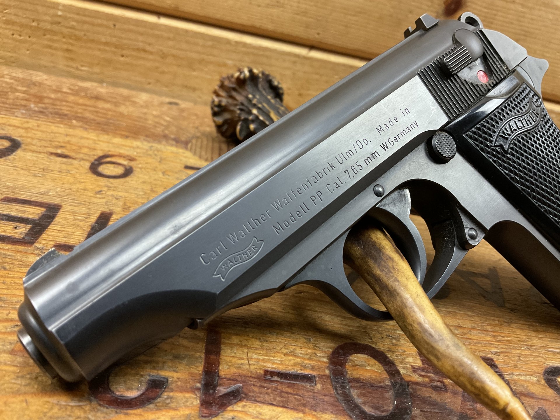 SLP Walther Mod. PP Kal.7,65mm, Bestzustand! Schrankwaffe! – Bild 3