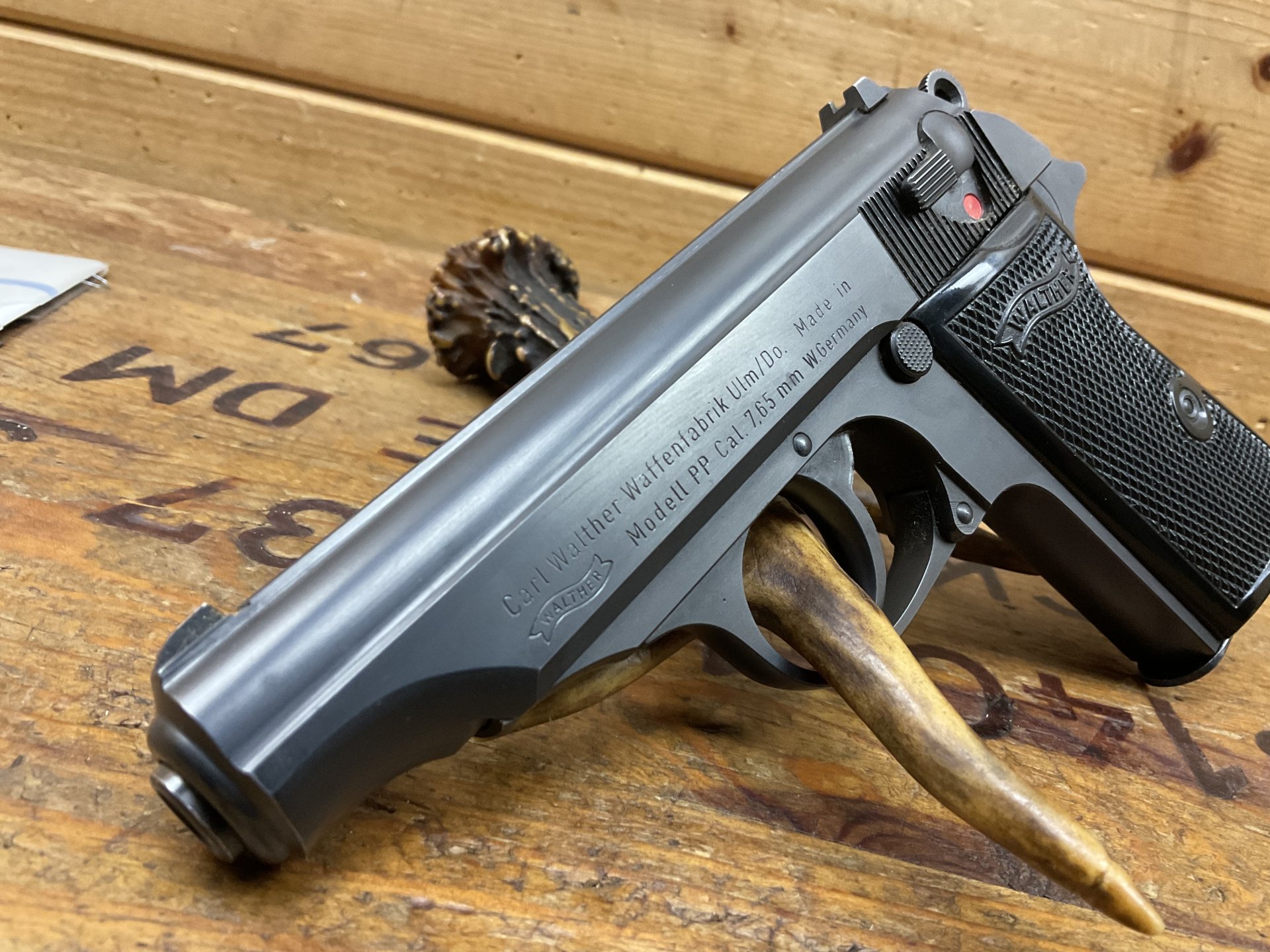 SLP Walther Mod. PP Kal.7,65mm, Bestzustand! Schrankwaffe! – Bild 6