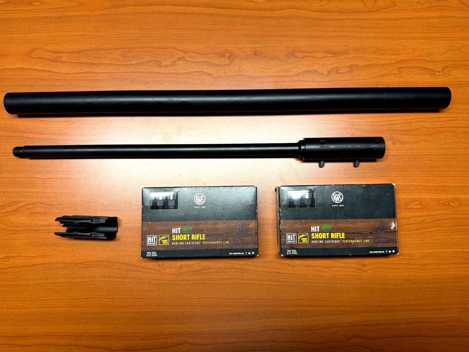R8 Ultimate Silence Wechsellauf Austauschlauf .300 Win. Mag. inkl. Integralschalldämpfer u. Munition – Bild 1