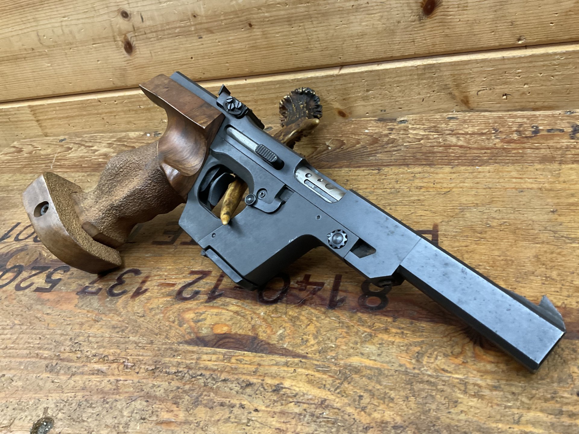 Matchpistole Sportpistole KK Walther GSP Kal..22lr, mit Papiere und Anschußzertifikat! – Bild 2