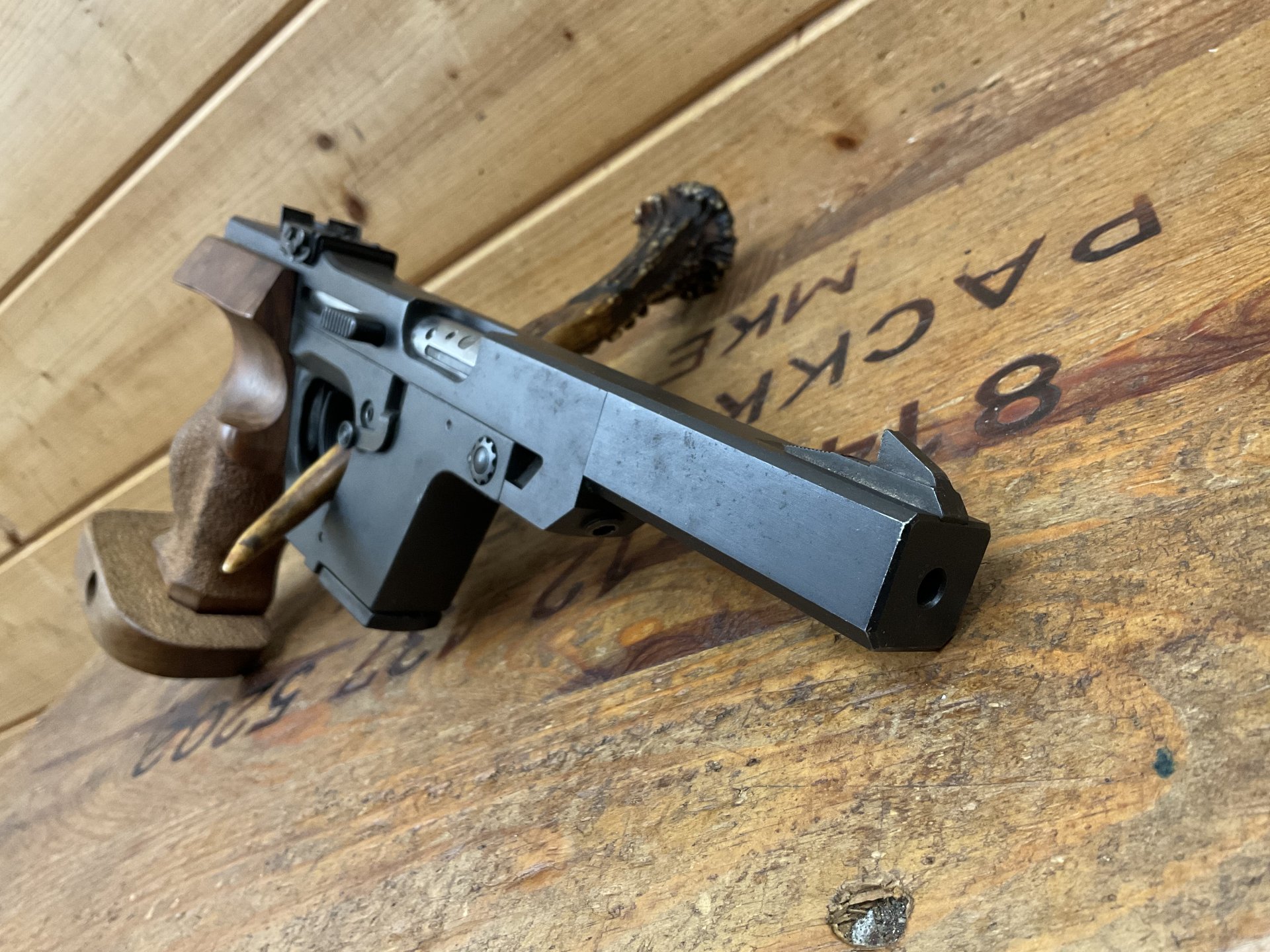 Matchpistole Sportpistole KK Walther GSP Kal..22lr, mit Papiere und Anschußzertifikat! – Bild 6