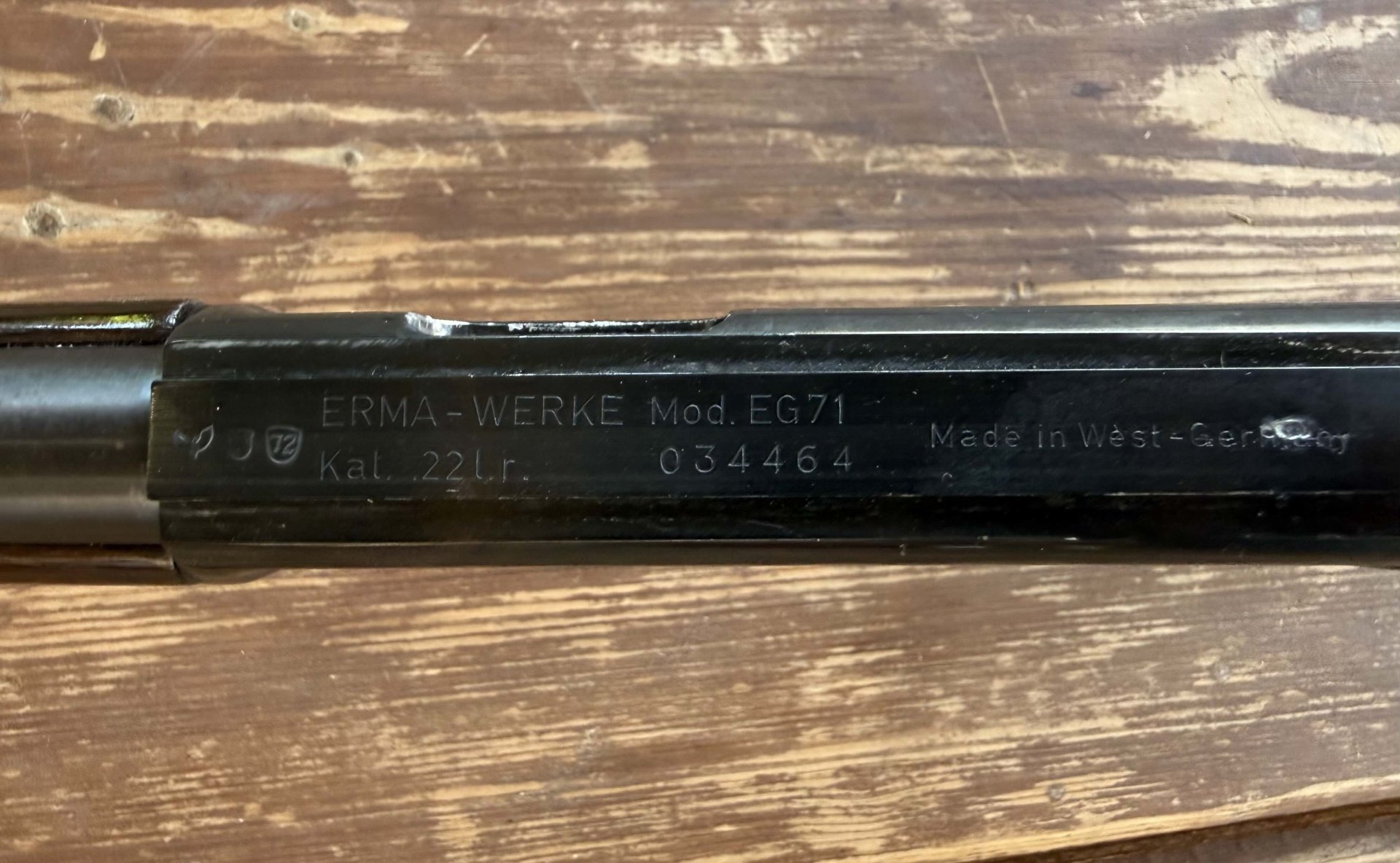 Erma EG71 Unterhebelrepetierbüchse .22lfb – Bild 3