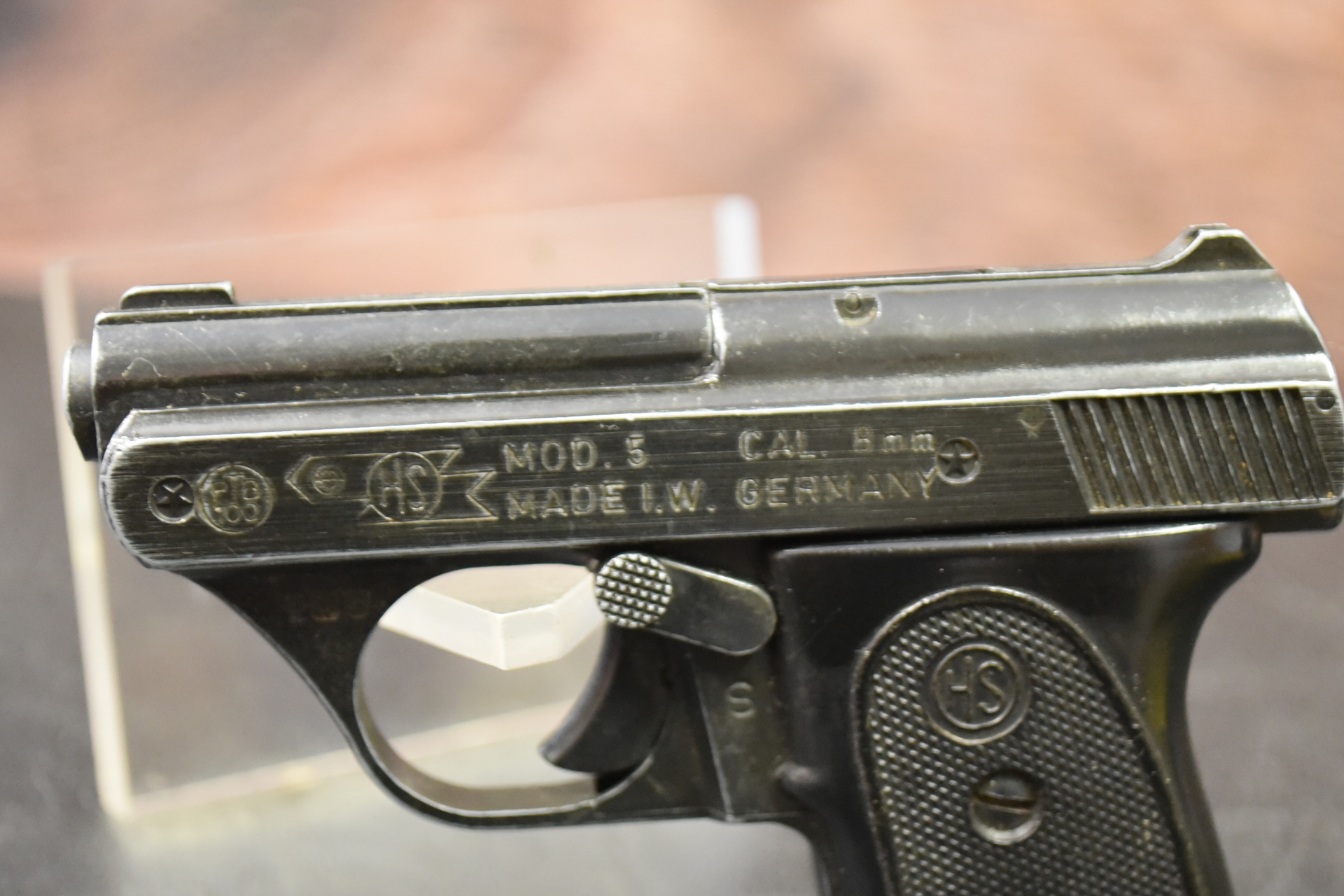 Selbstlade Gas Pistole HS Mod. 5A Kal. 8mm – Bild 4