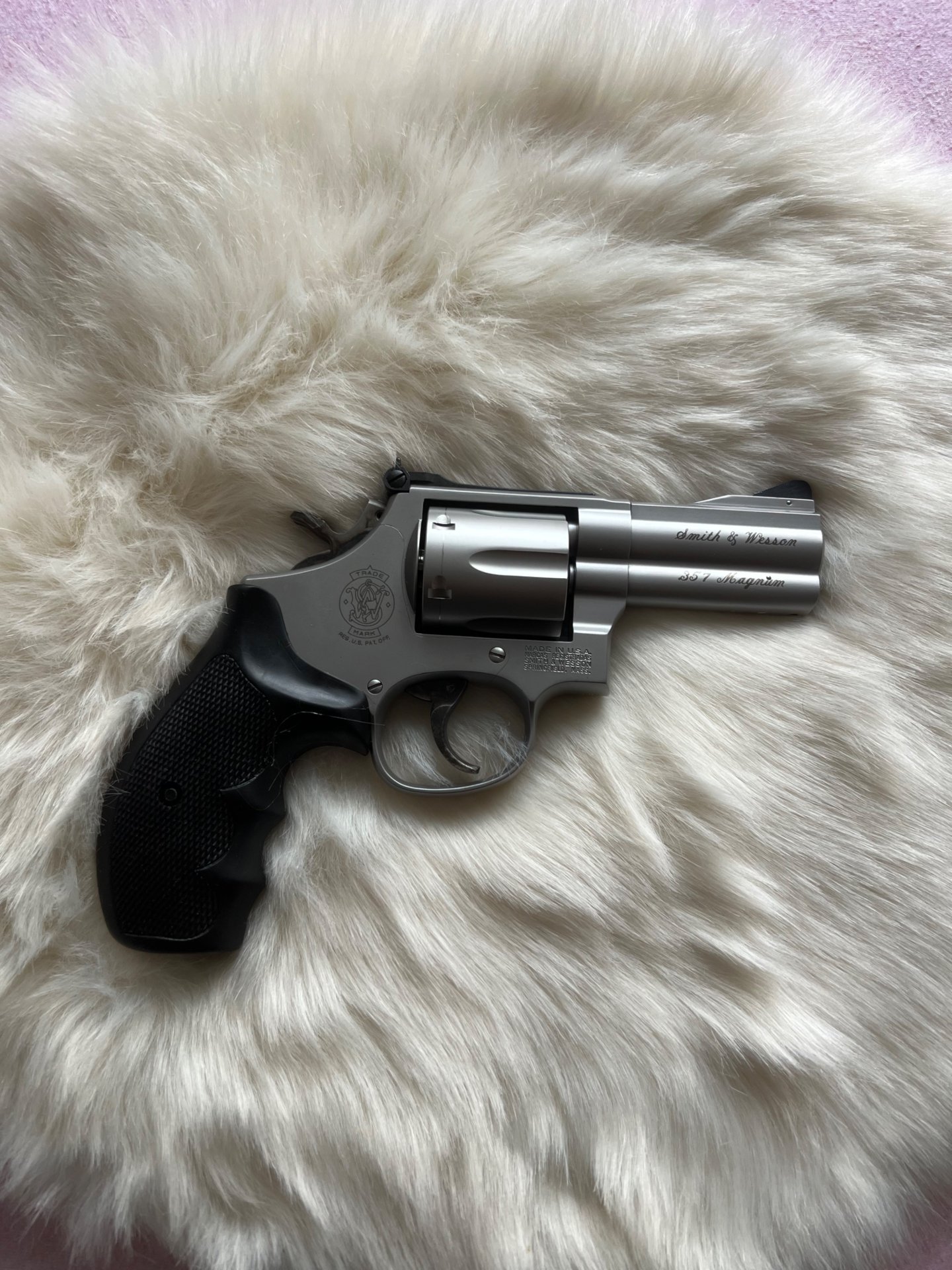 Smith & Wesson 686-4 Security Special .357 Magnum - 3 Zoll Revolver – Bild 4