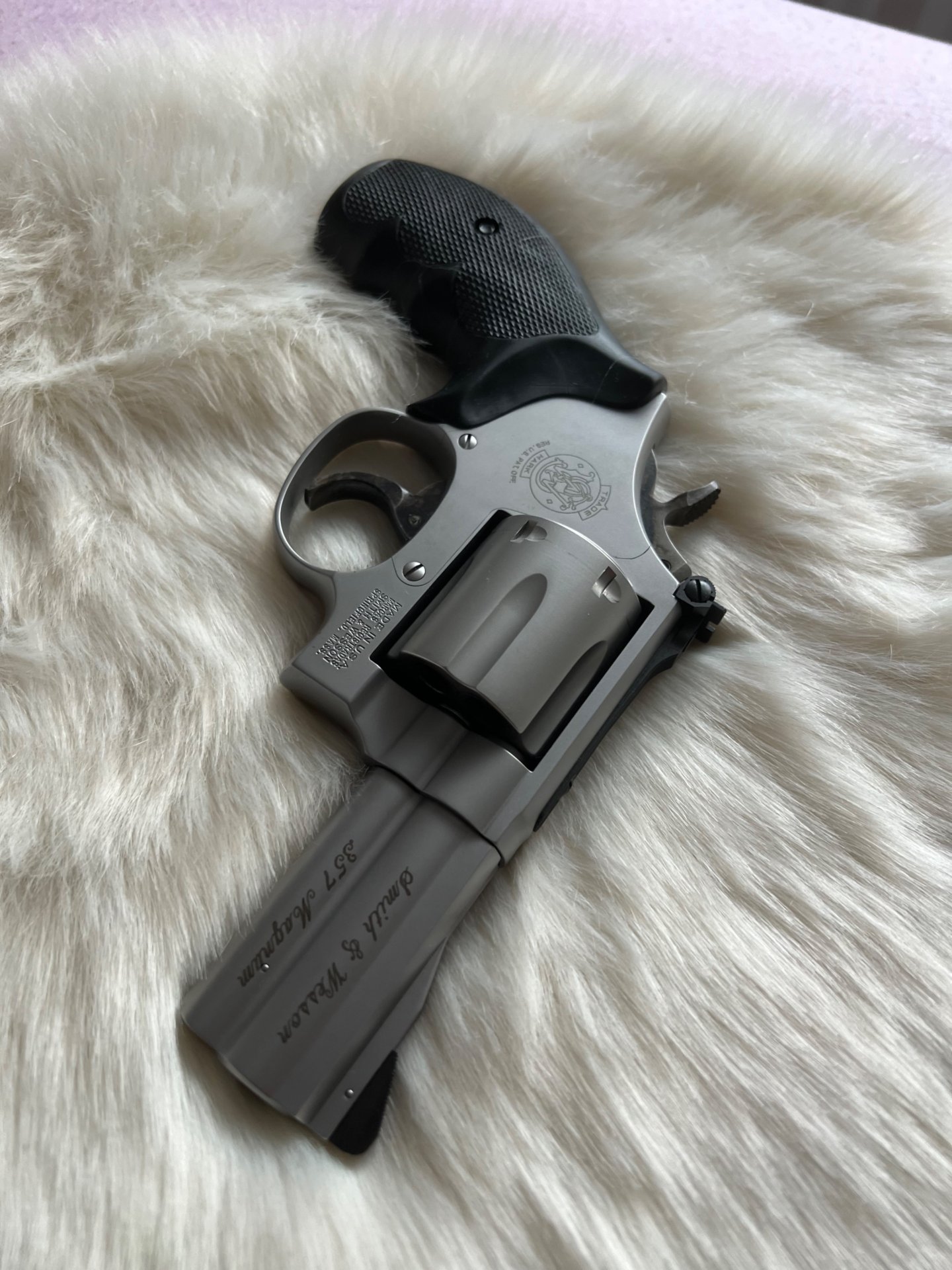 Smith & Wesson 686-4 Security Special .357 Magnum - 3 Zoll Revolver – Bild 2