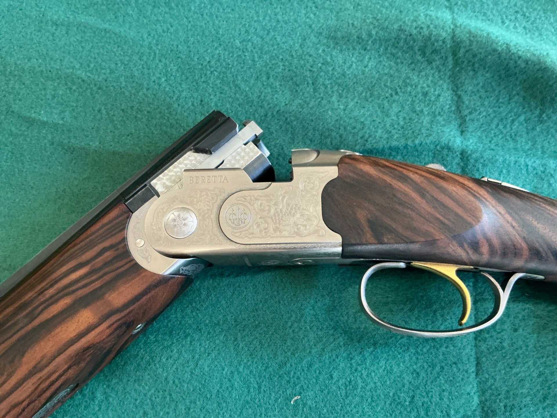 Flintenpärchen / Schwesternflinten Beretta Kal 20/76 – Bild 3