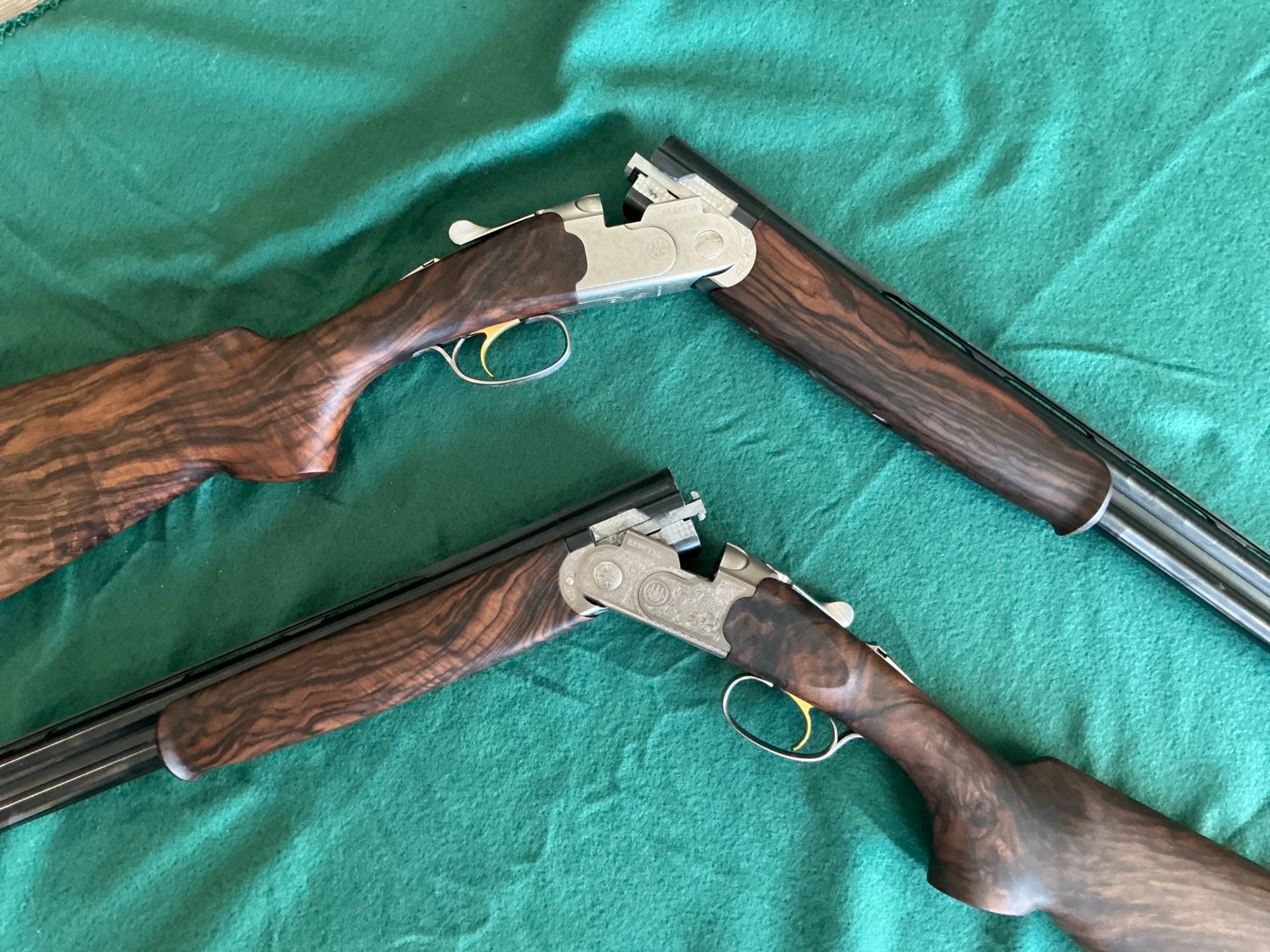 Flintenpärchen / Schwesternflinten Beretta Kal 20/76 – Bild 6