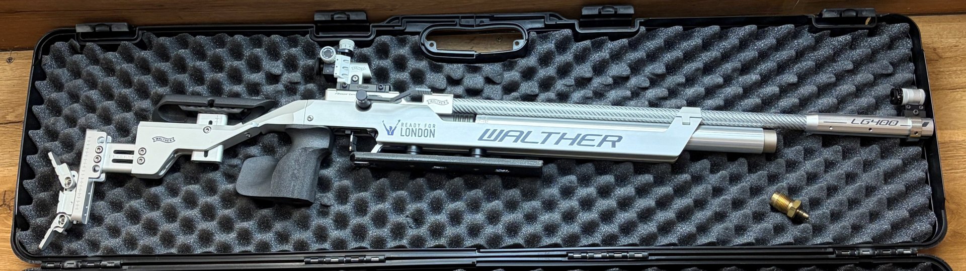 Walther LG400 Matchluftgewehr "Sondermodel London" – Bild 6
