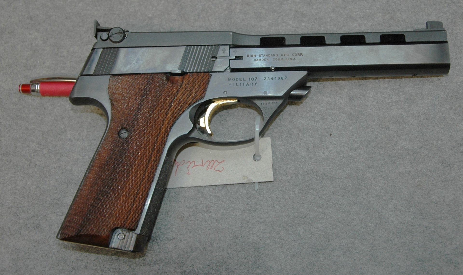 Pistole High Standard Mod. THE VICTOR – Bild 1