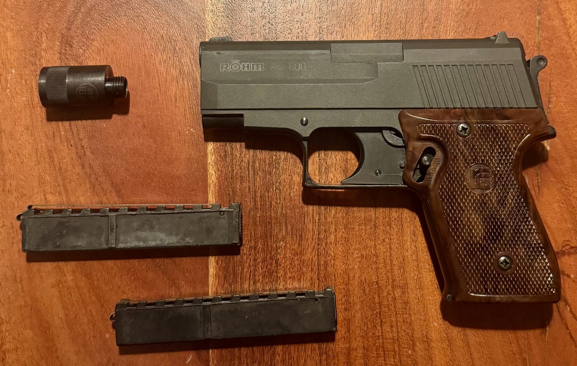Röhm RG 600 - Gaspistole und Schreckschusspistole - Kal. .22 – Bild 1