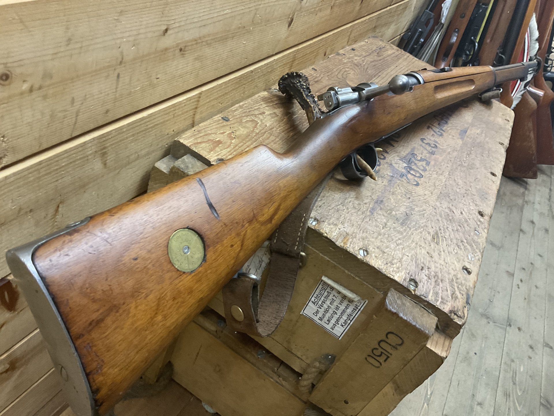 Karabiner Carl Gustav Schwedenmauser Carl Gustafs Stads Gevärsfaktori, Mod.1916!!! – Bild 6
