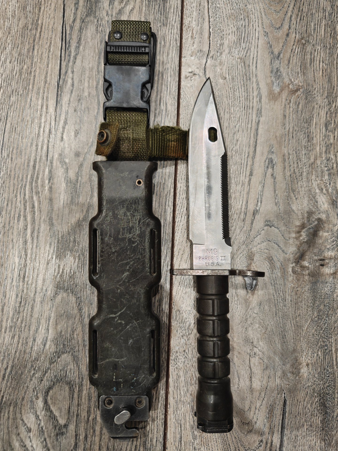 Original M9 Bajonett Phrobis III, US-Army – Bild 1
