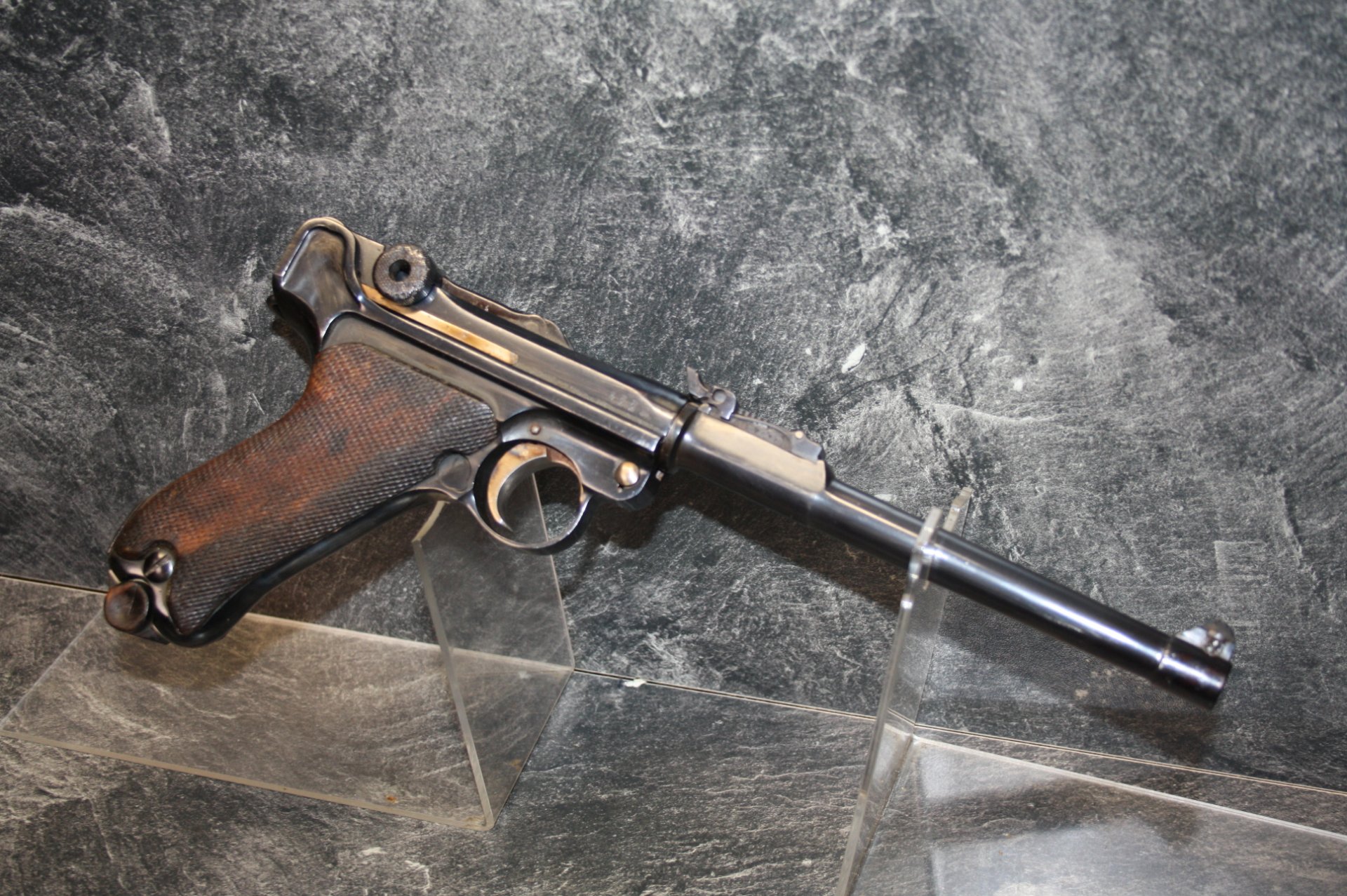 Lange Pistole 08 Ari DWM 1916 Kal 9mm Luger Nummerngleich # 4022 – Bild 5
