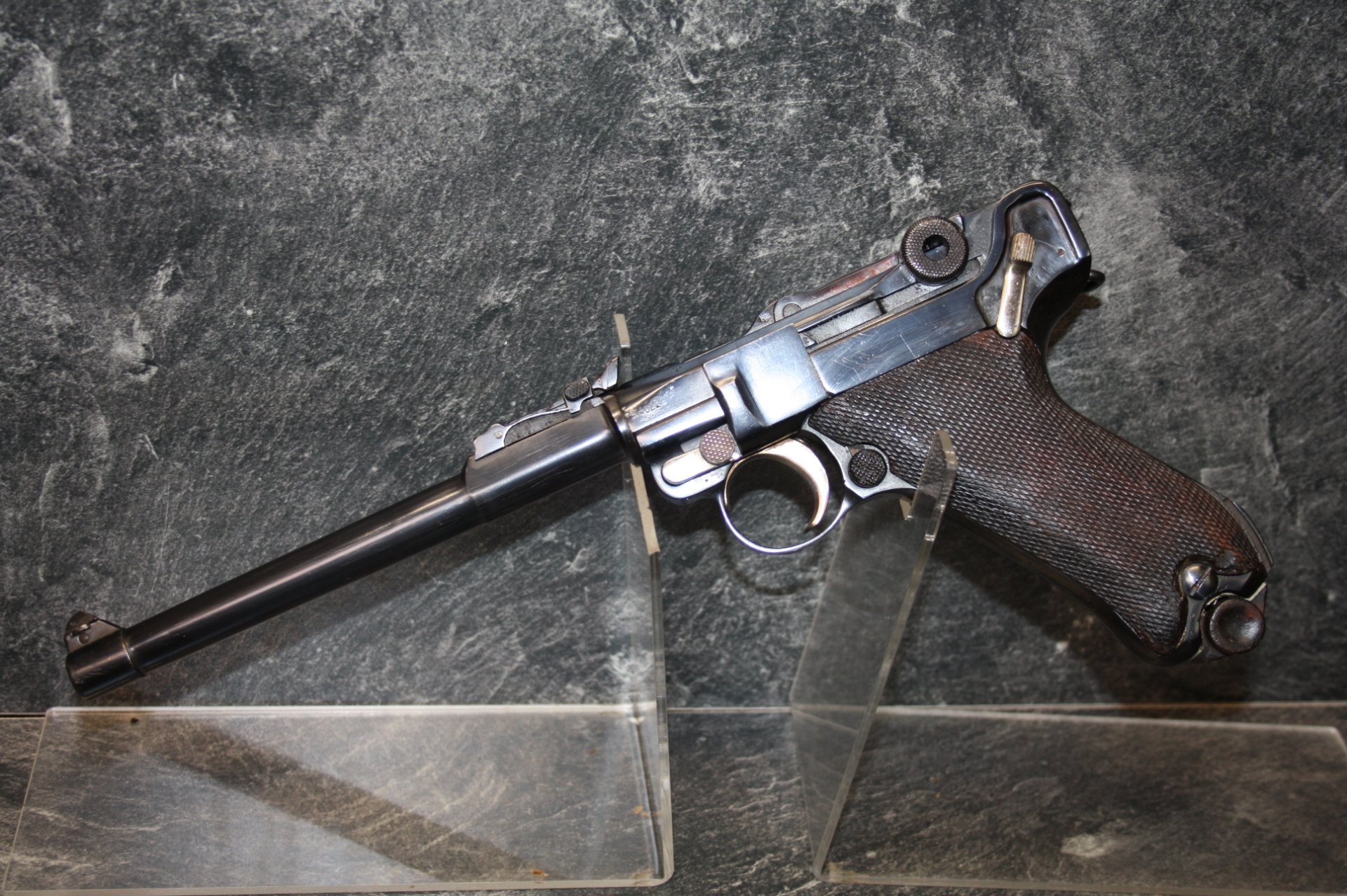 Lange Pistole 08 Ari DWM 1916 Kal 9mm Luger Nummerngleich # 4022 – Bild 1