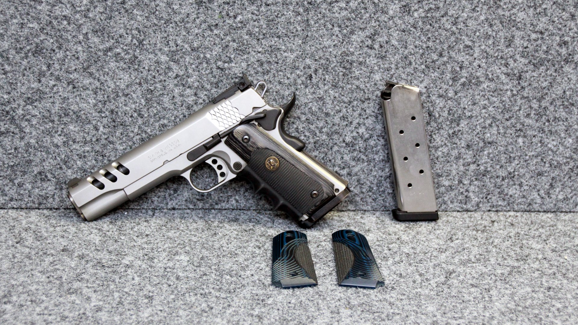 Smith & Wesson 1911 Performance Center Kal. .45 Auto – High-End Matchpistole (Beschuss 2016) – Bild 1
