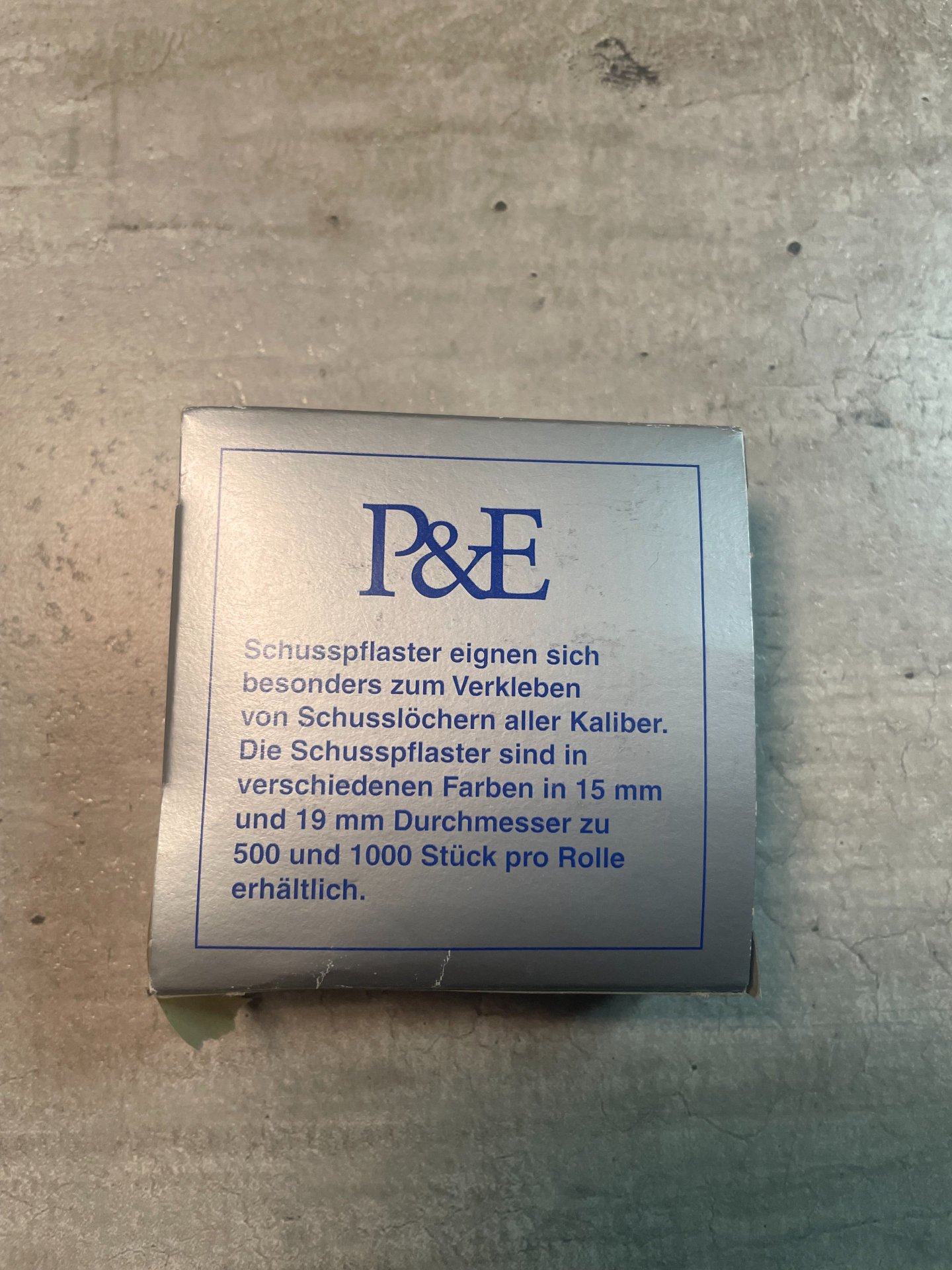 Schusspflaster – Bild 2