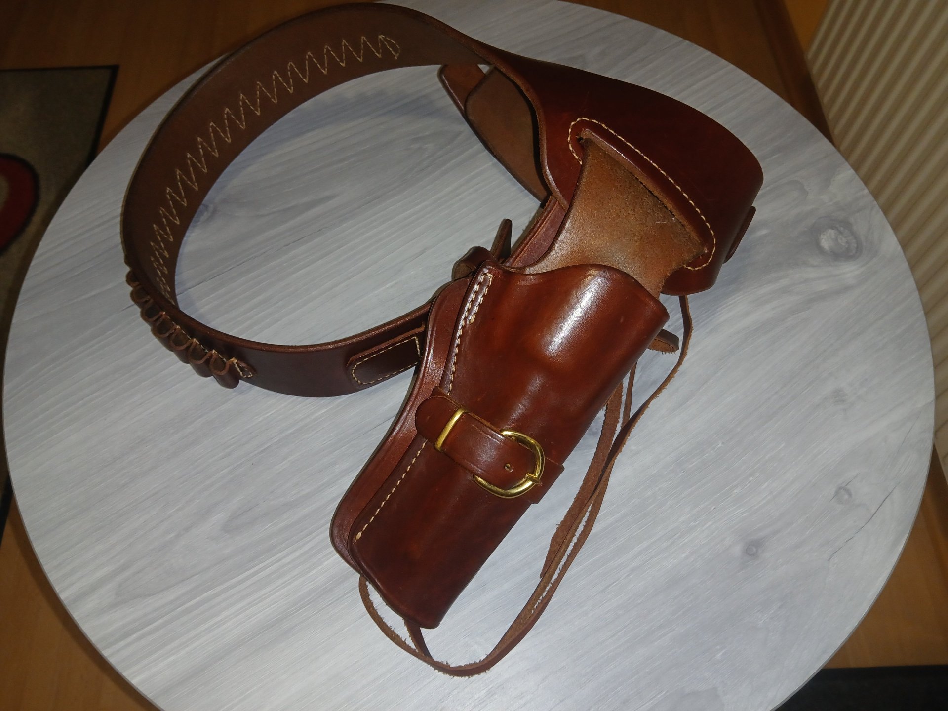 Westernholster / Westerngürtel Triple K USA Colt SAA Ruger Vaquero – Bild 1