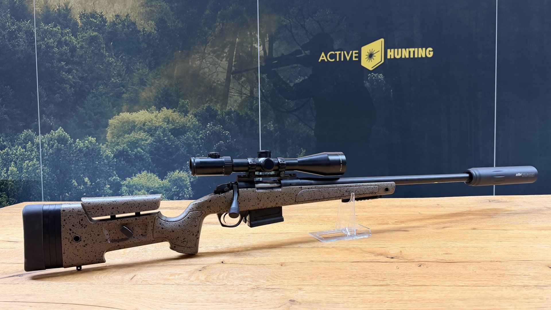 Bergara B14 HMR / .22-250 Rem. / DDoptics 2,5-15x50 Gen3 / ERA Silencer / nur 40 Schuss – Bild 2
