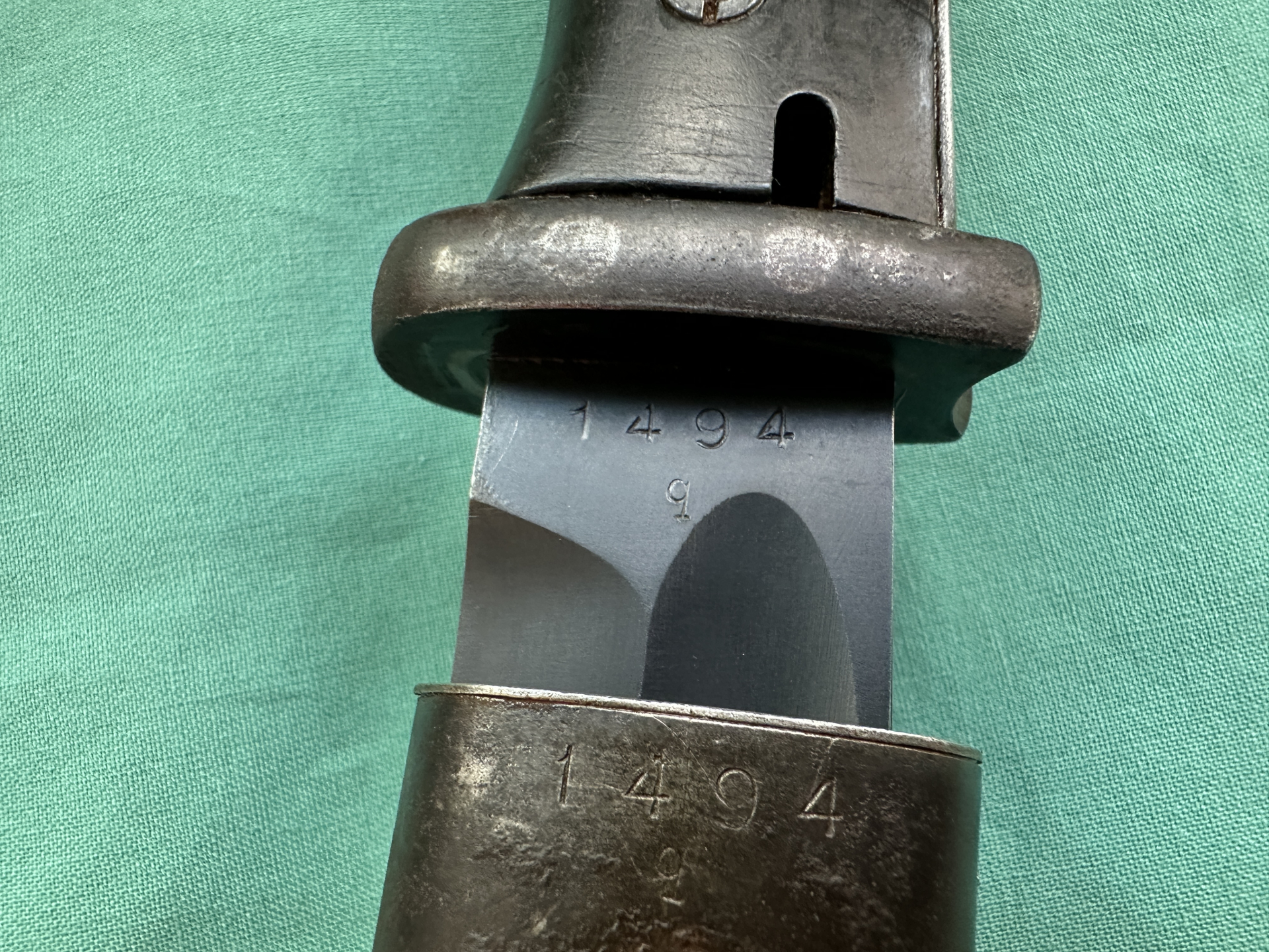 ==>Sammler Achtung!Nummerngleiches Mauser K98 Bajonett WaA-Carl Eickhorn 1938 sehr selten so komplet – Bild 6