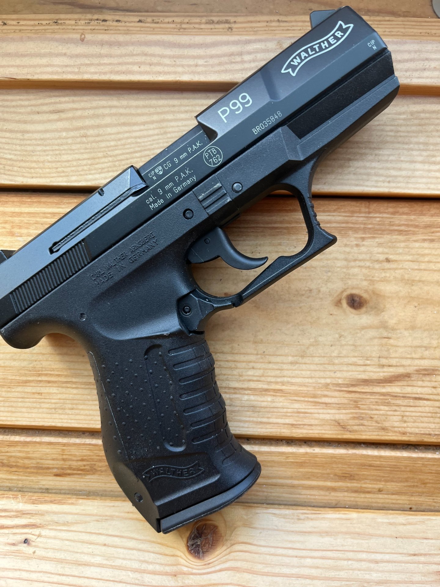 TOP Walther P99 Kal.9mm PAK – Bild 2