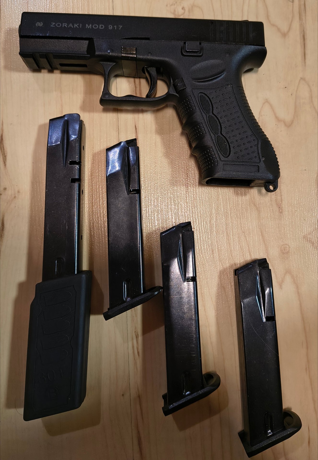 Zoraki Mod 917 9mm Schreckschuss Pistole Selbstverteidigung 9 mm – Bild 3