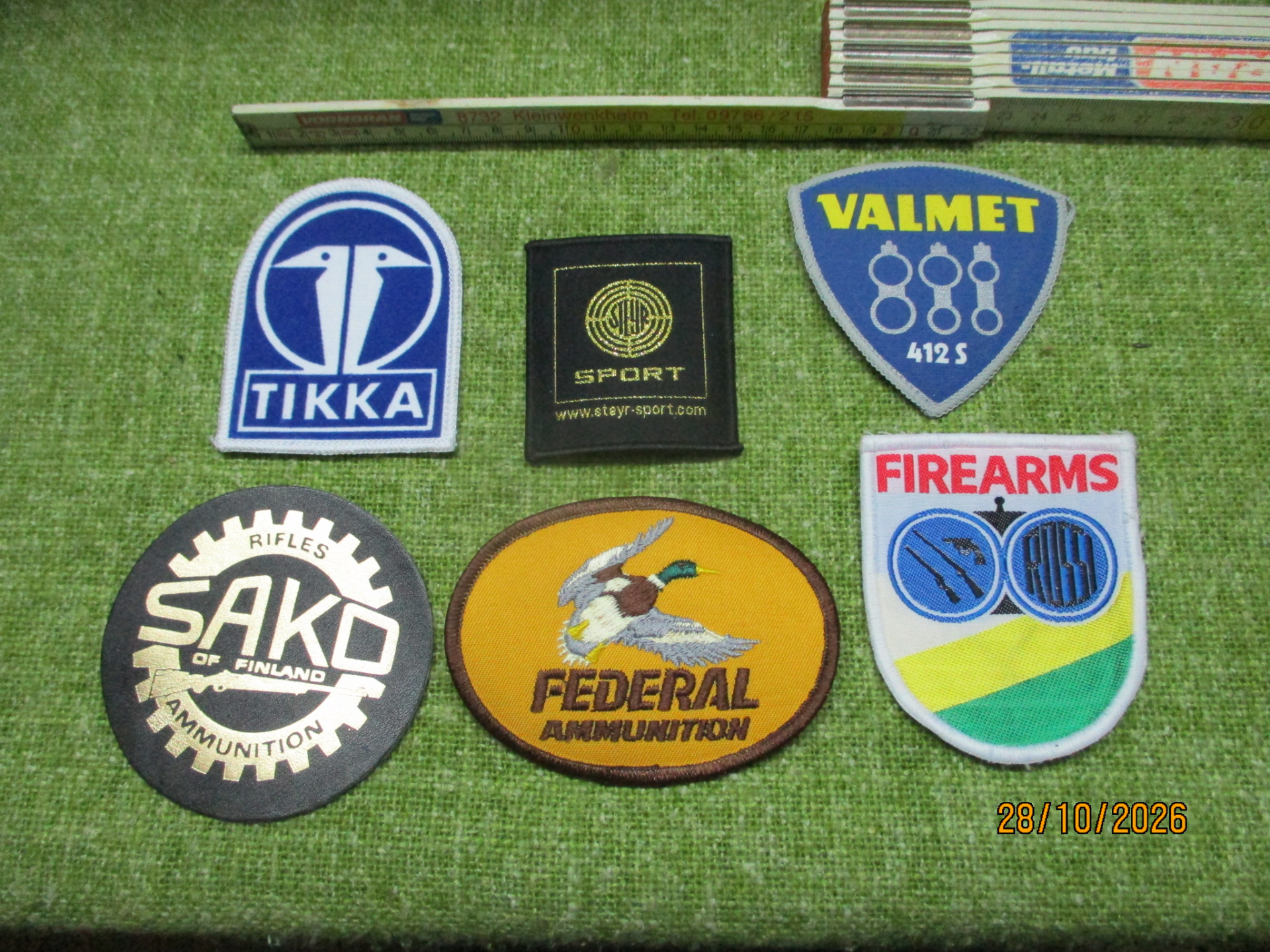 patches,federal,sako,tikka,valmet,steyr,aufnäher – Bild 1