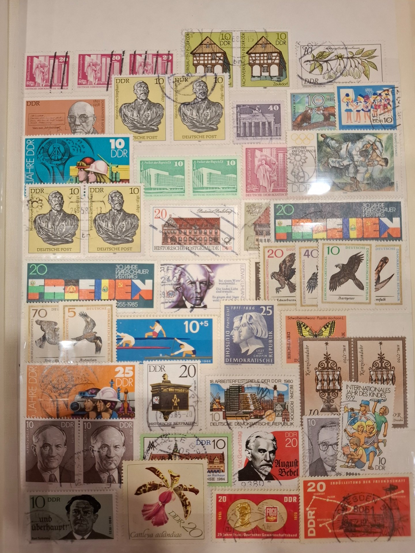 Briefmarken Deutsches Reich ,DDR – Bild 14