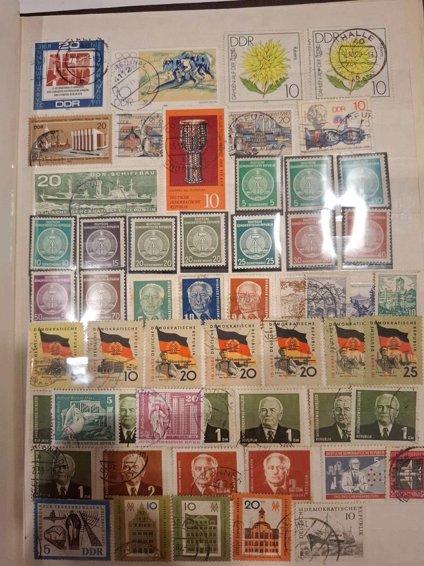 Briefmarken Deutsches Reich ,DDR – Bild 12