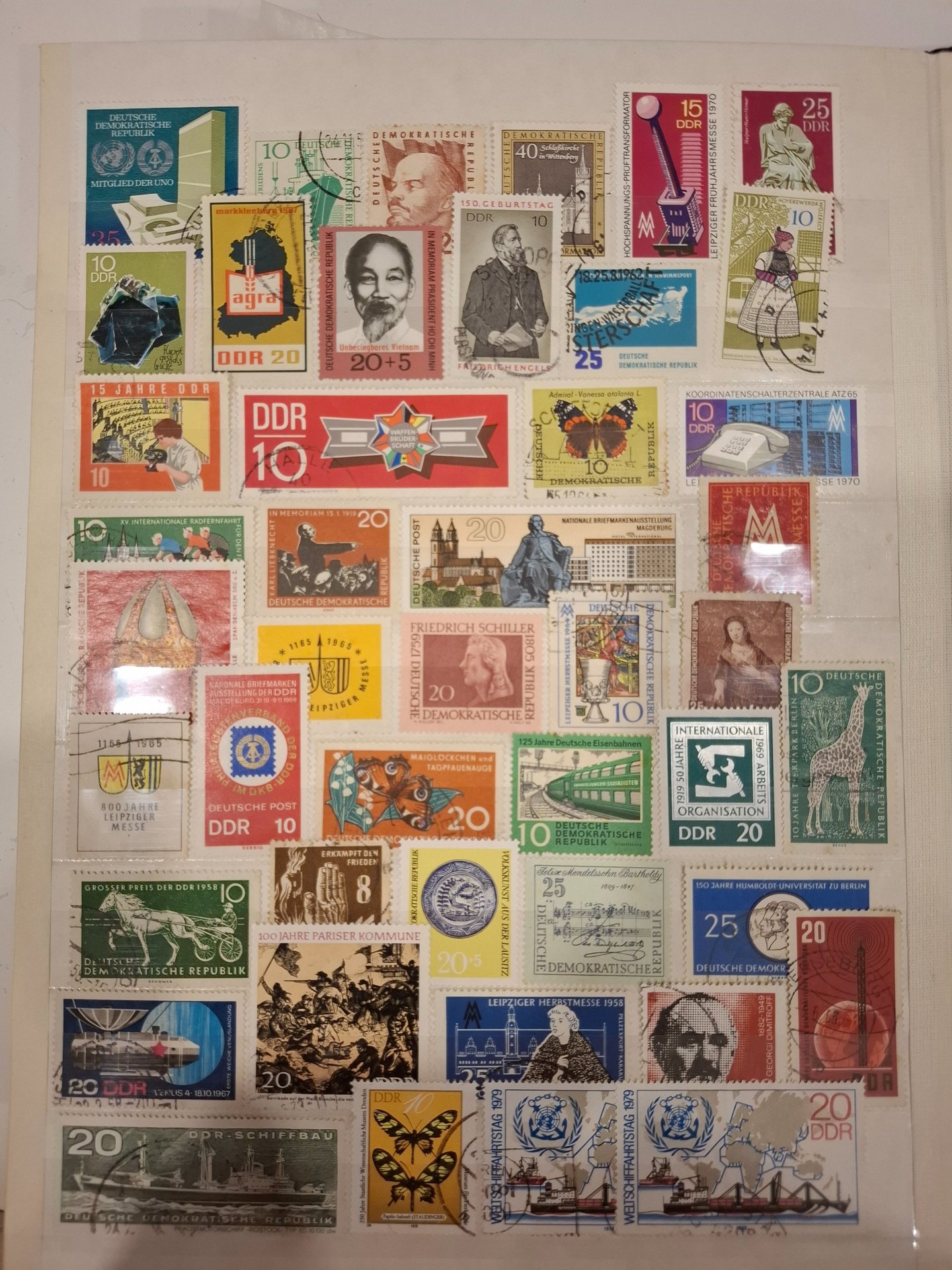 Briefmarken Deutsches Reich ,DDR – Bild 11