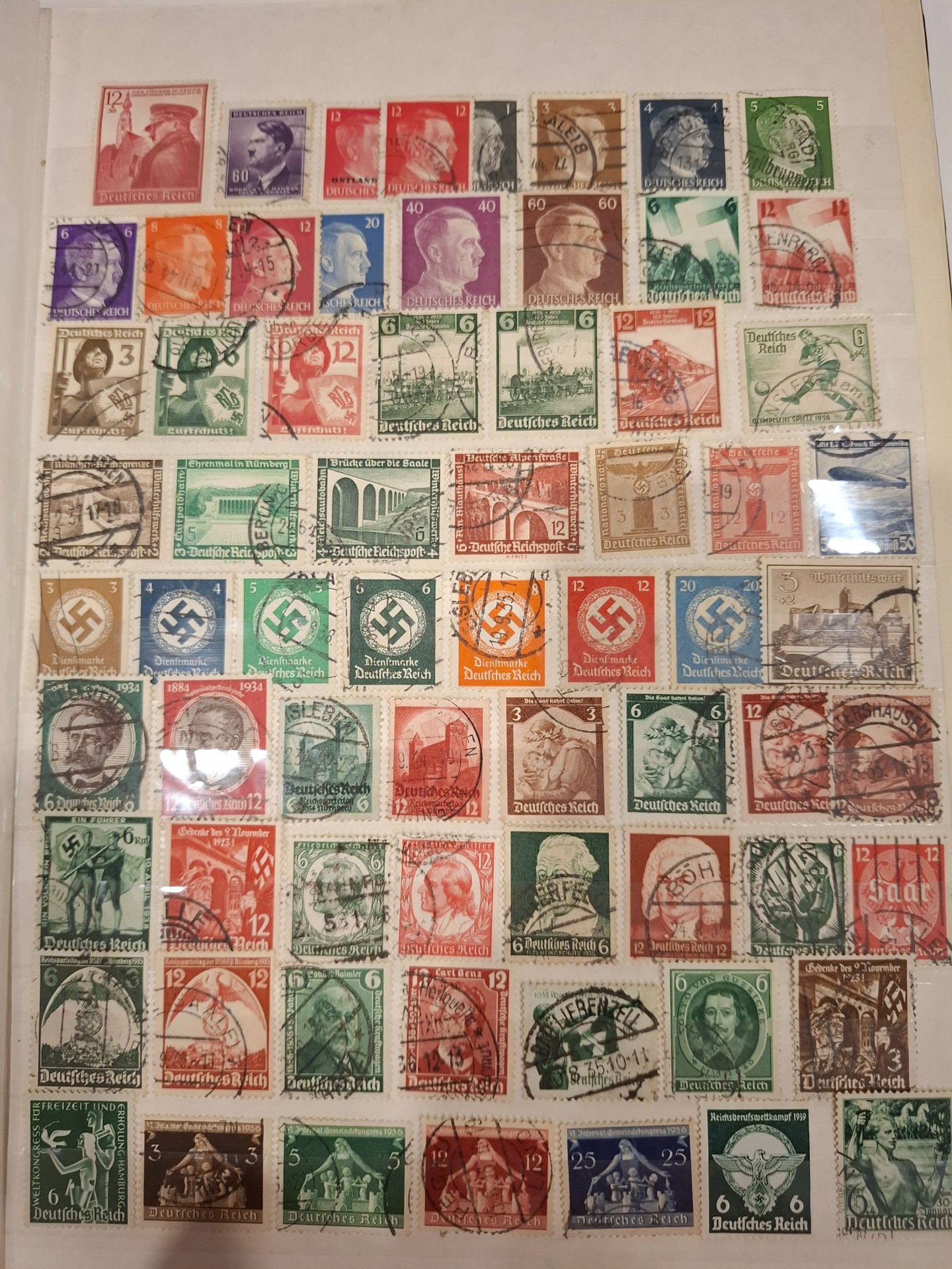 Briefmarken Deutsches Reich ,DDR – Bild 2