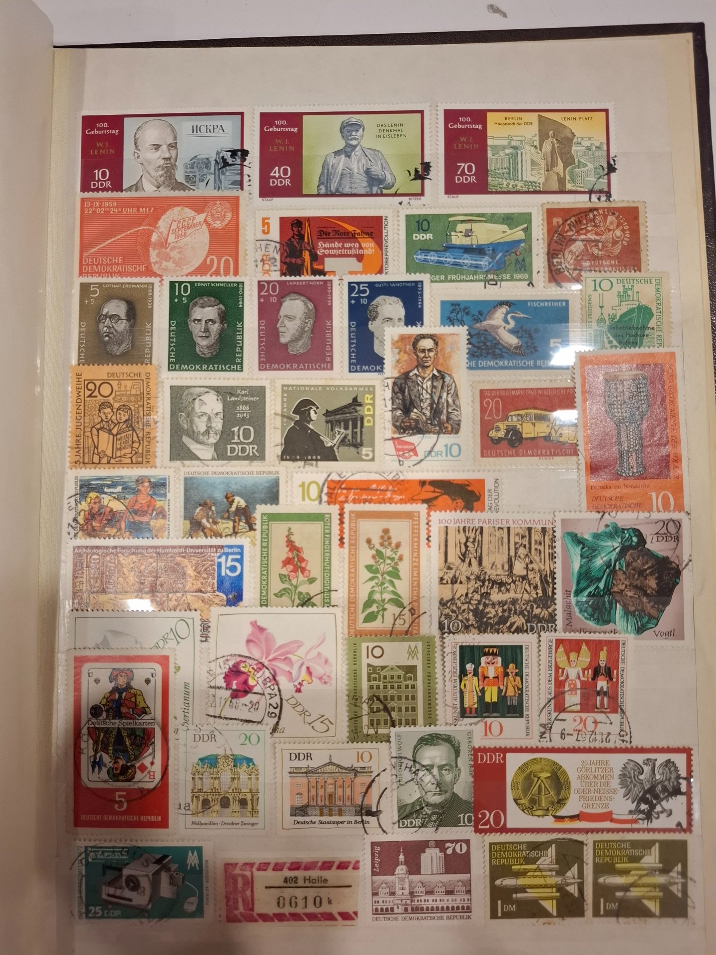 Briefmarken Deutsches Reich ,DDR – Bild 10