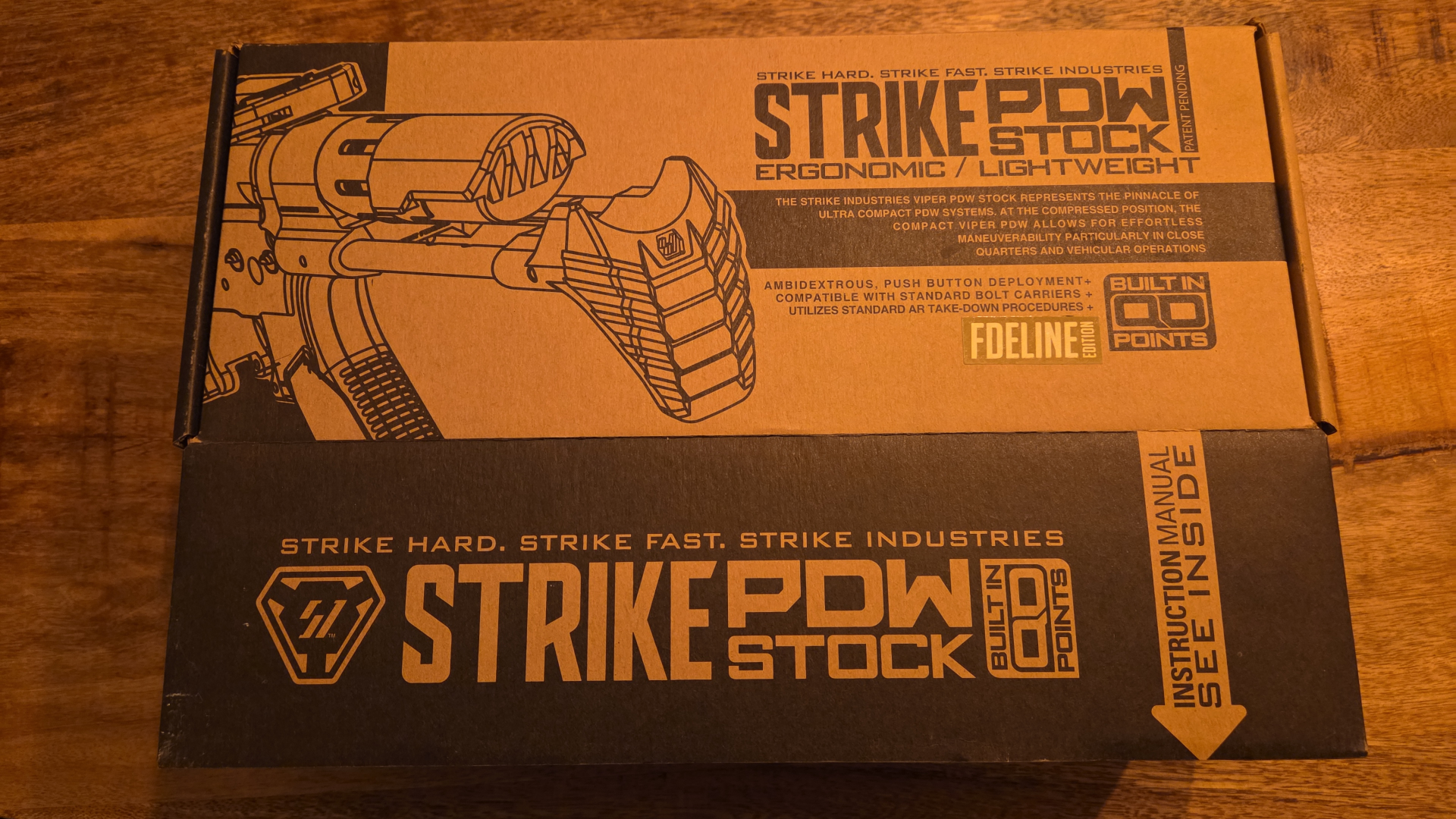 Strike Industries Viper PDW AR15 schaft FDE – Bild 2