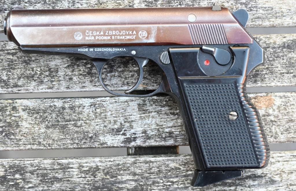 Pistole Armeewaffe Ordonnanz CZ VZ 50 Ceska Zbrojovka Nar. Podnik Strakonice Kal. 7,65 mm Browning – Bild 4