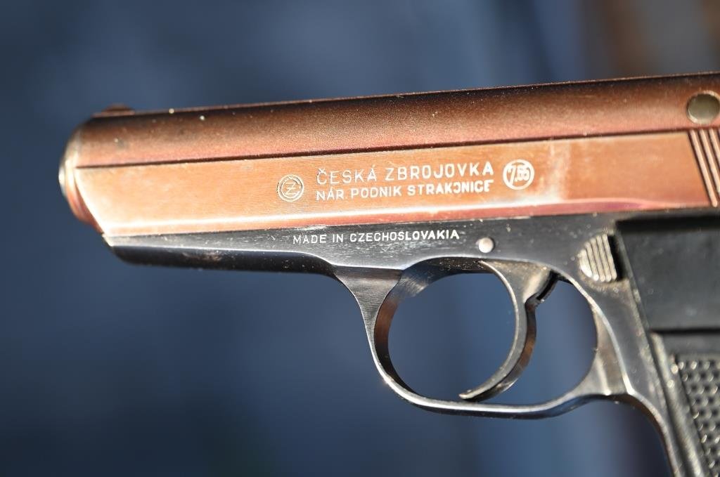 Pistole Armeewaffe Ordonnanz CZ VZ 50 Ceska Zbrojovka Nar. Podnik Strakonice Kal. 7,65 mm Browning – Bild 6