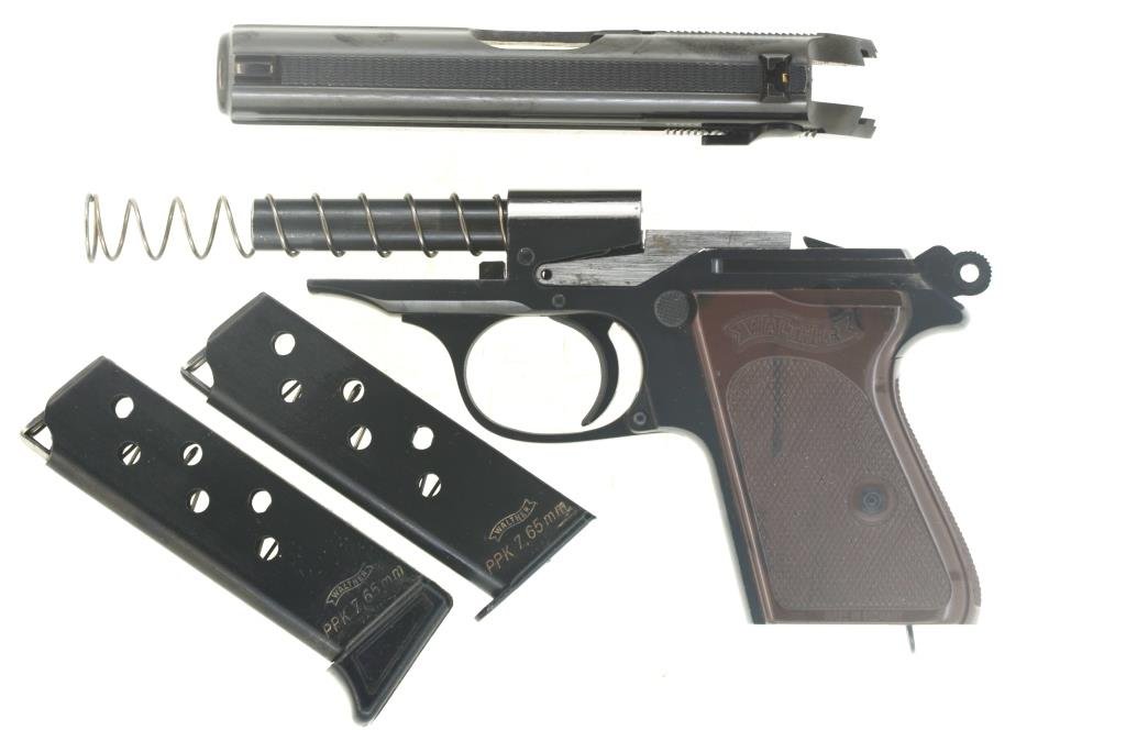 Pistole Walther PPK Kal. 7,65 mm Browning (.32 ACP), Bj. 1973, tiptop, mit Schachtel! – Bild 3