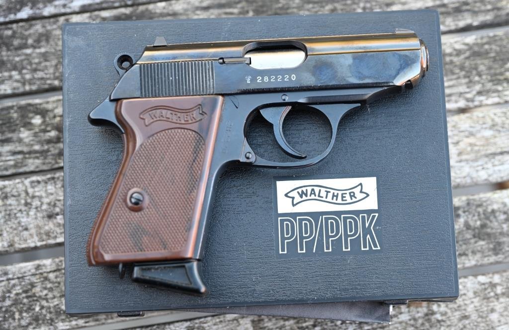 Pistole Walther PPK Kal. 7,65 mm Browning (.32 ACP), Bj. 1973, tiptop, mit Schachtel! – Bild 4